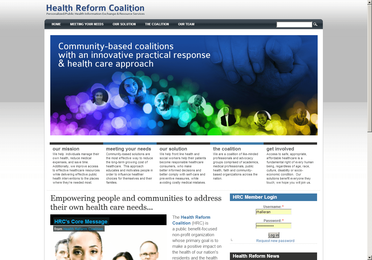 www.healthreformcoalition.org